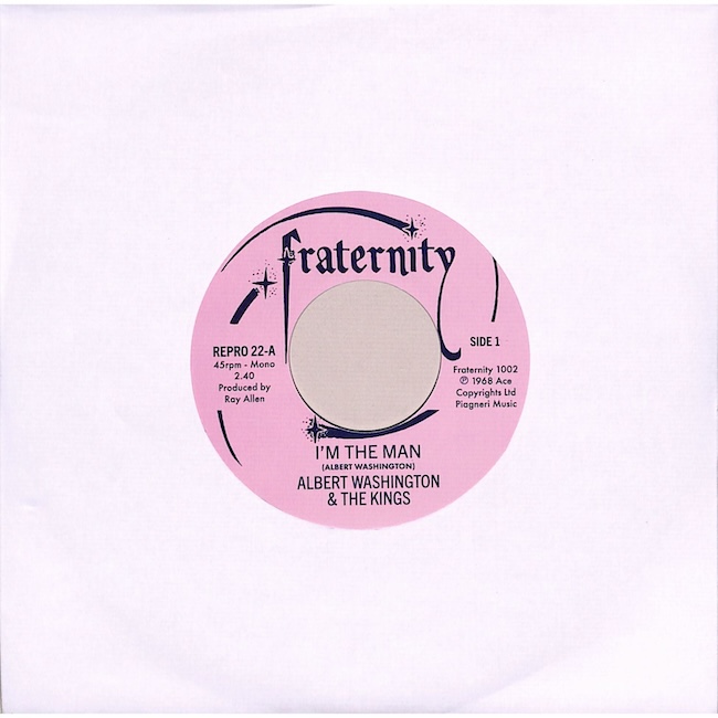 Washington ,Albert & The Kings - I'm The Man + 1